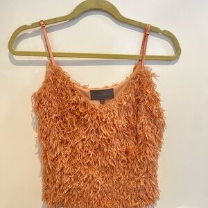 Anthropologie Sundays In Brooklyn Feather Tank